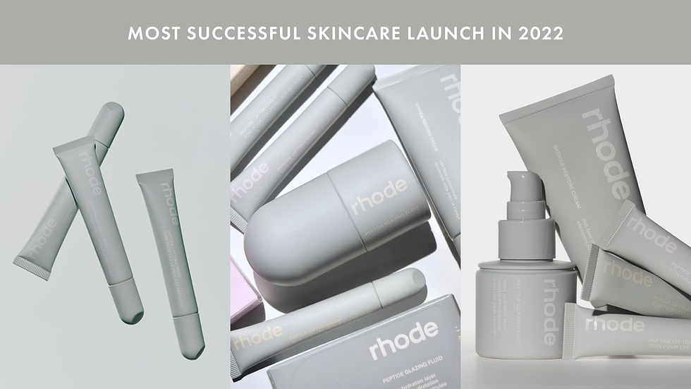 Rhode Skin: Most Successful Skincare Launch in 2022