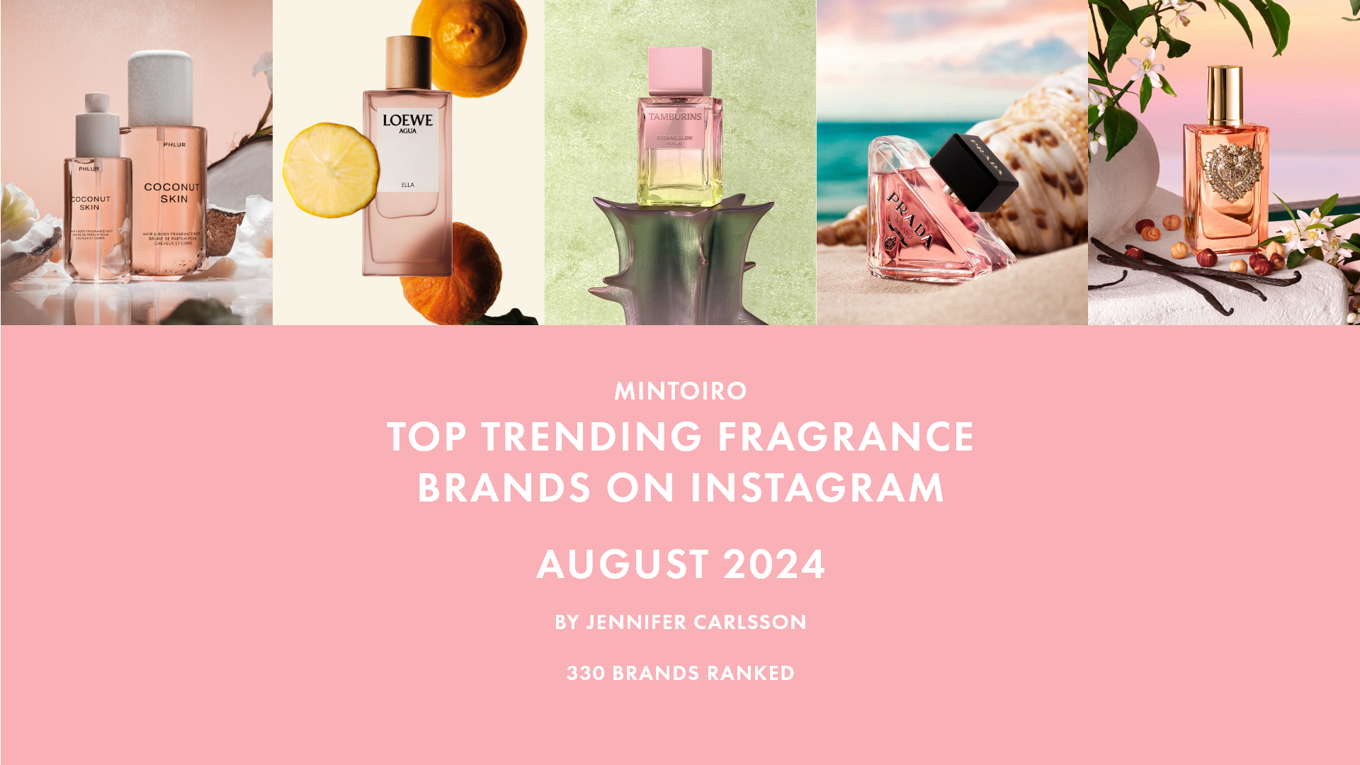 Top Trending Fragrance Brands on Instagram August 2024