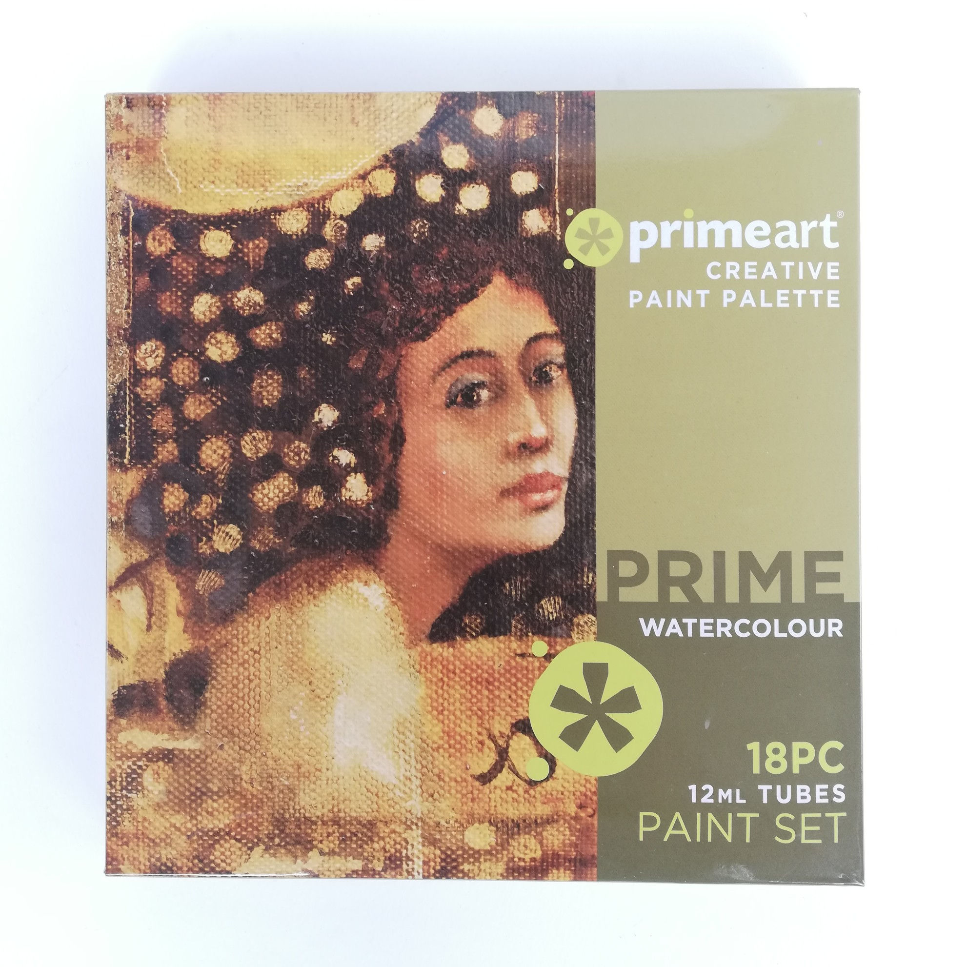 Prime Art Watercolour Paint Set 18 x 12ml Tubes