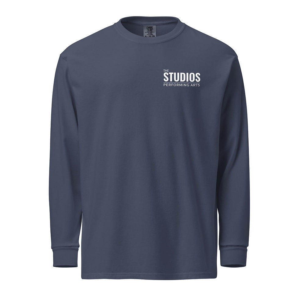 The Studios Performing Arts Heavyweight Long-sleeve Shirt - Logo On Back