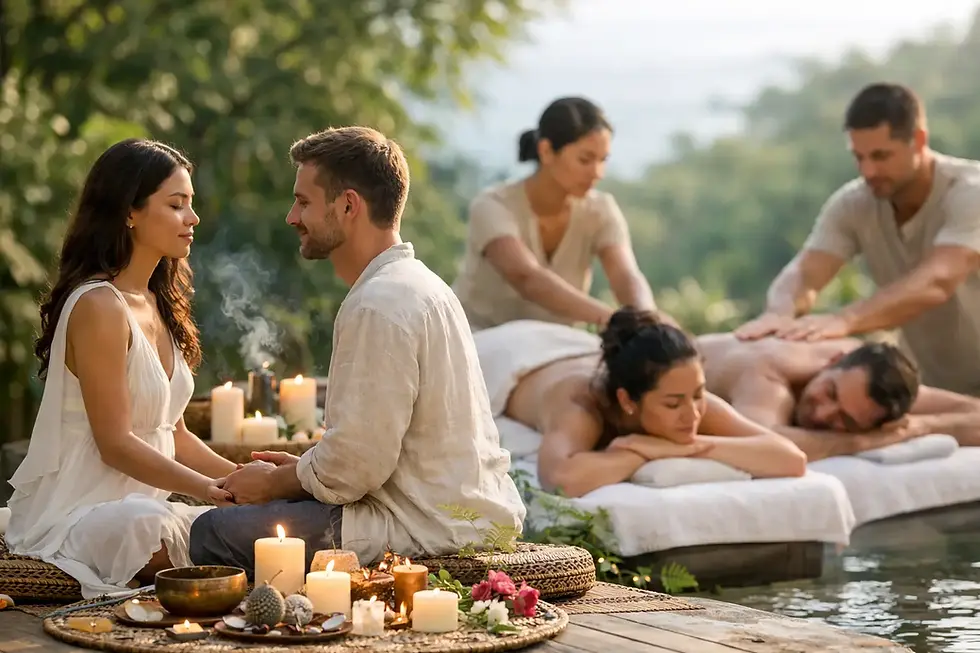Couples Healing Retreat With Ceremony and Massage