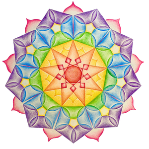 Geometrische mandala 