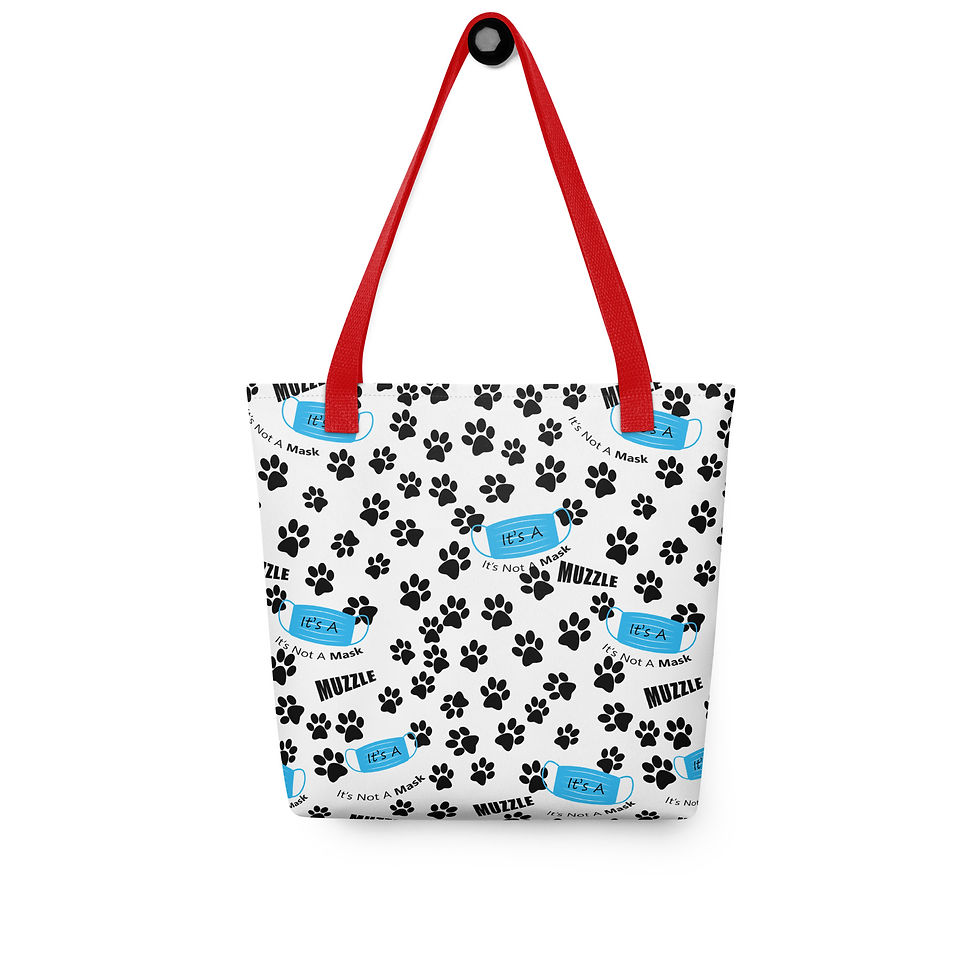 Thumbnail: It's A Muzzle Tote bag (All-Over-Print)