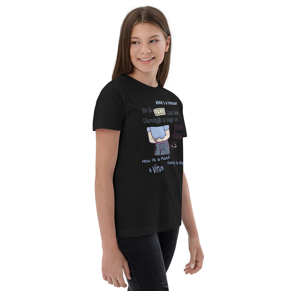 Thumbnail: Fart & Blue Jeans Boy or Girl Youth jersey t-shirt   