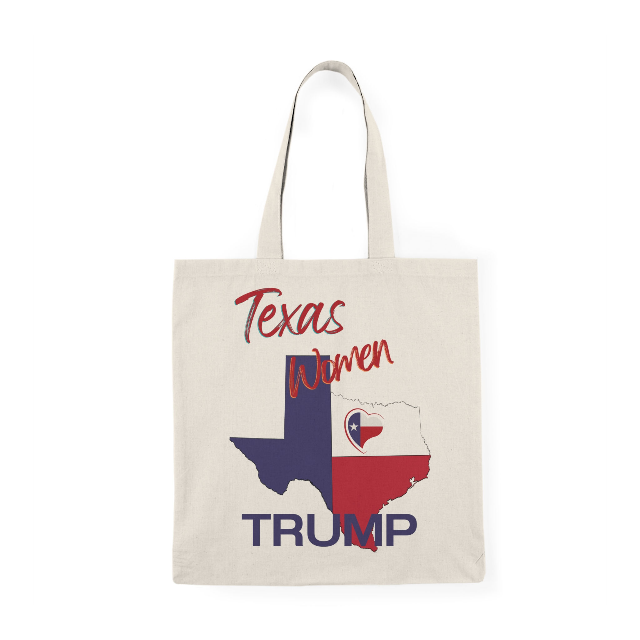 Texas Women Love Trump Canvas Tote Bag