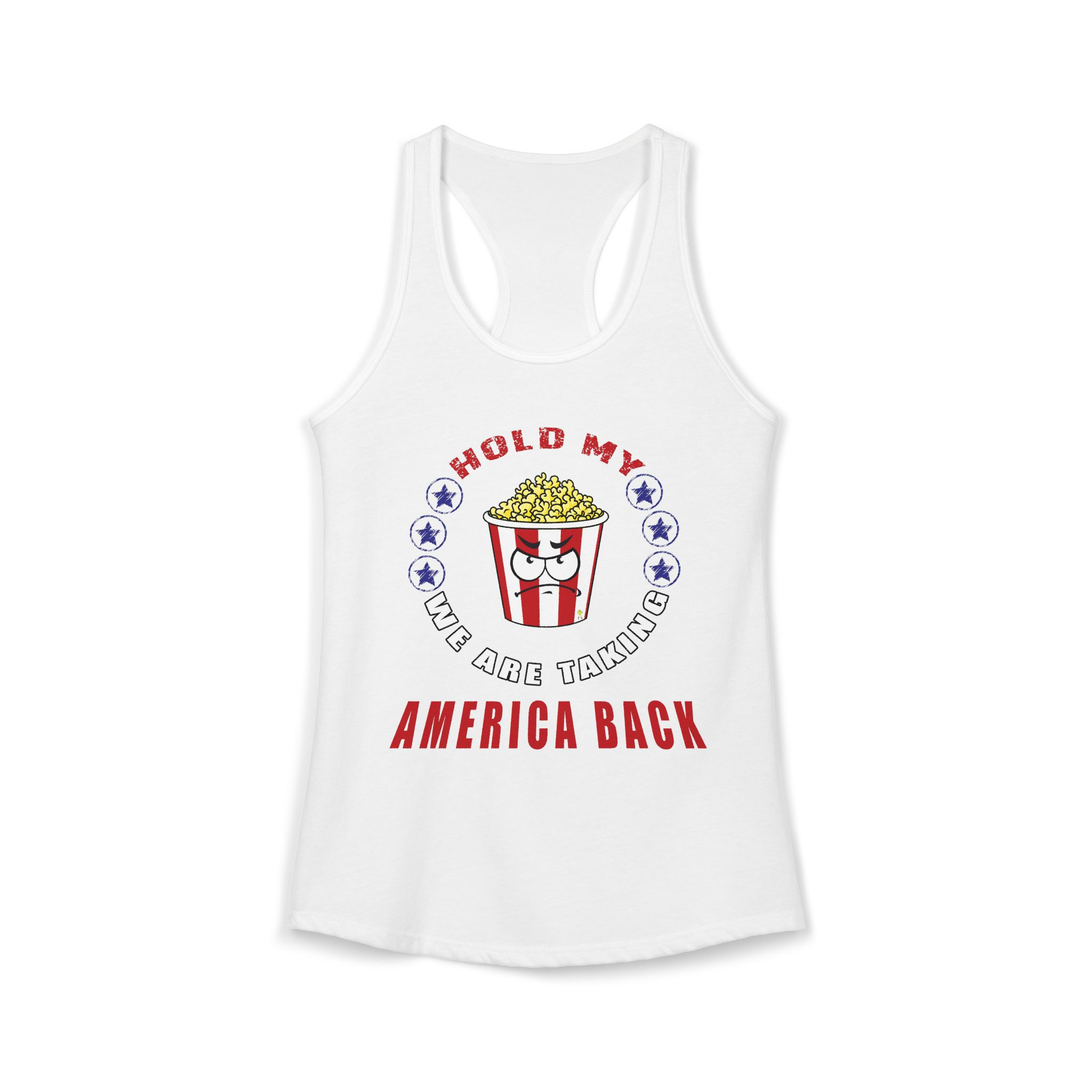 Hold My Popcorn Women's Ideal Racerback Tank 