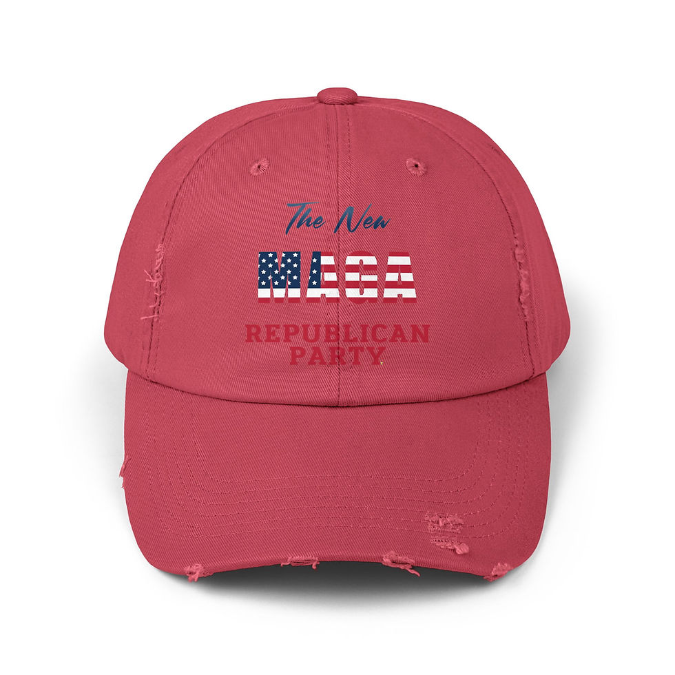 Thumbnail: MAGA Republican Party Men/Women Distressed Cap