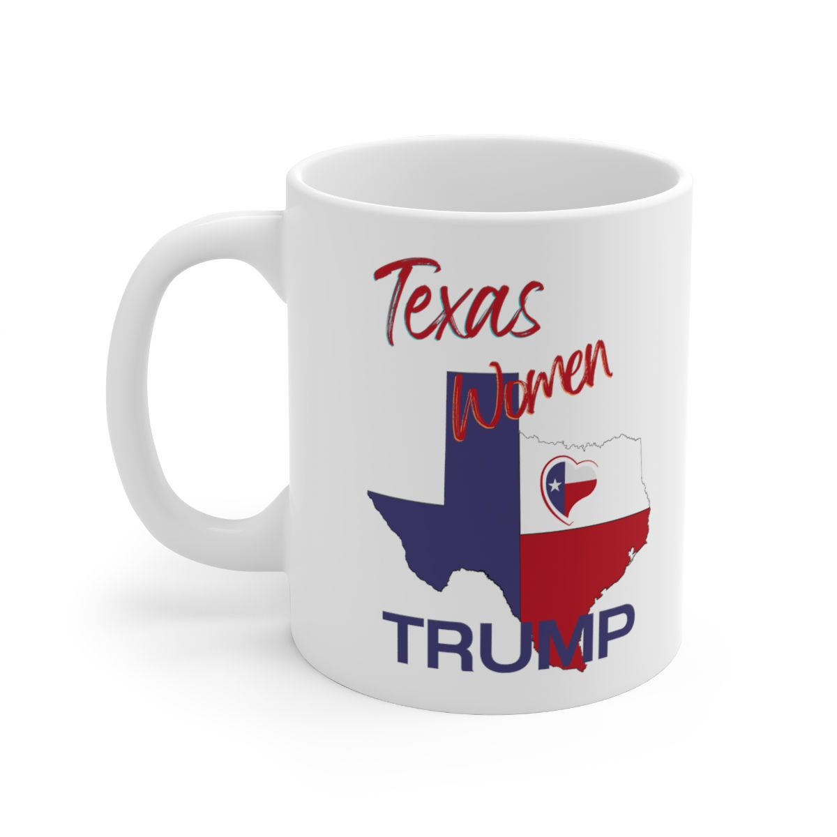 Texas Women Love Trump Ceramic Mug 11oz