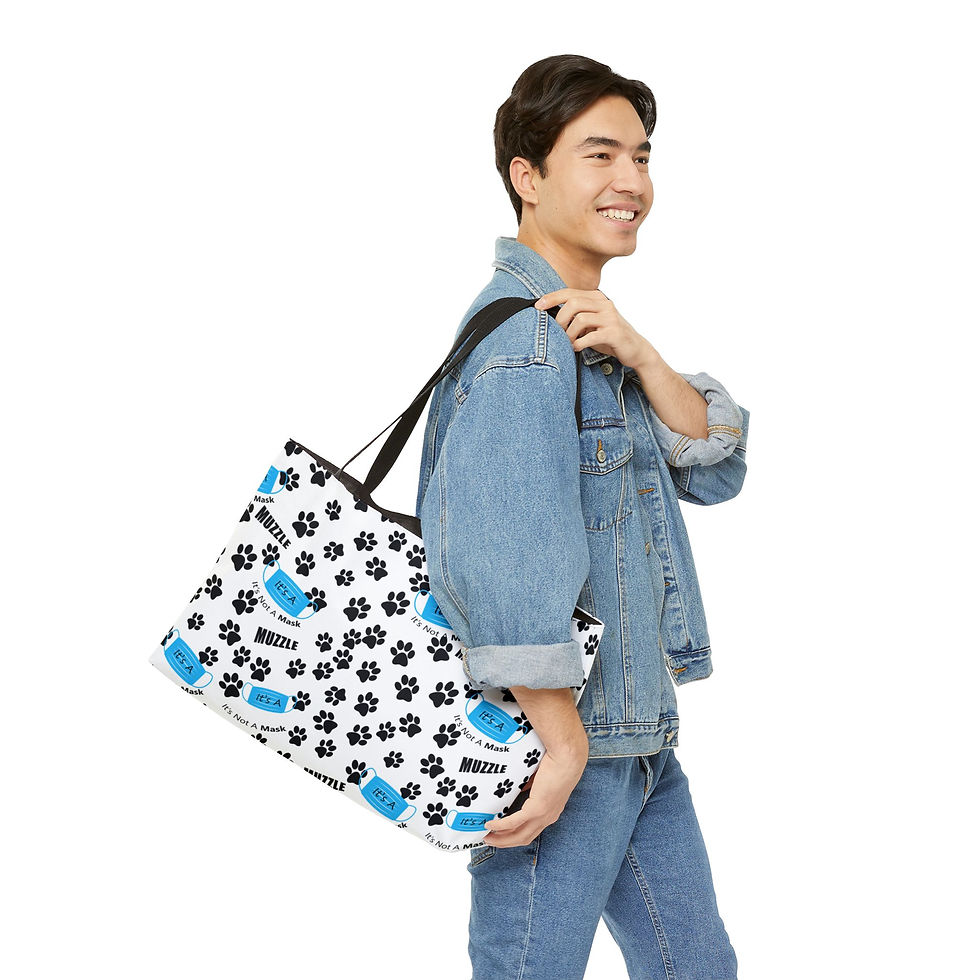 Thumbnail: It's A Muzzle (All Over Print) Weekender Tote Bag 