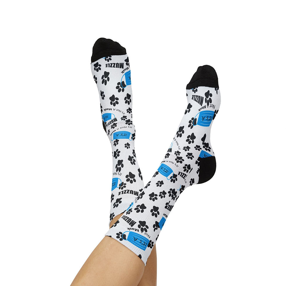 Thumbnail: It's A Muzzle Sublimation Socks