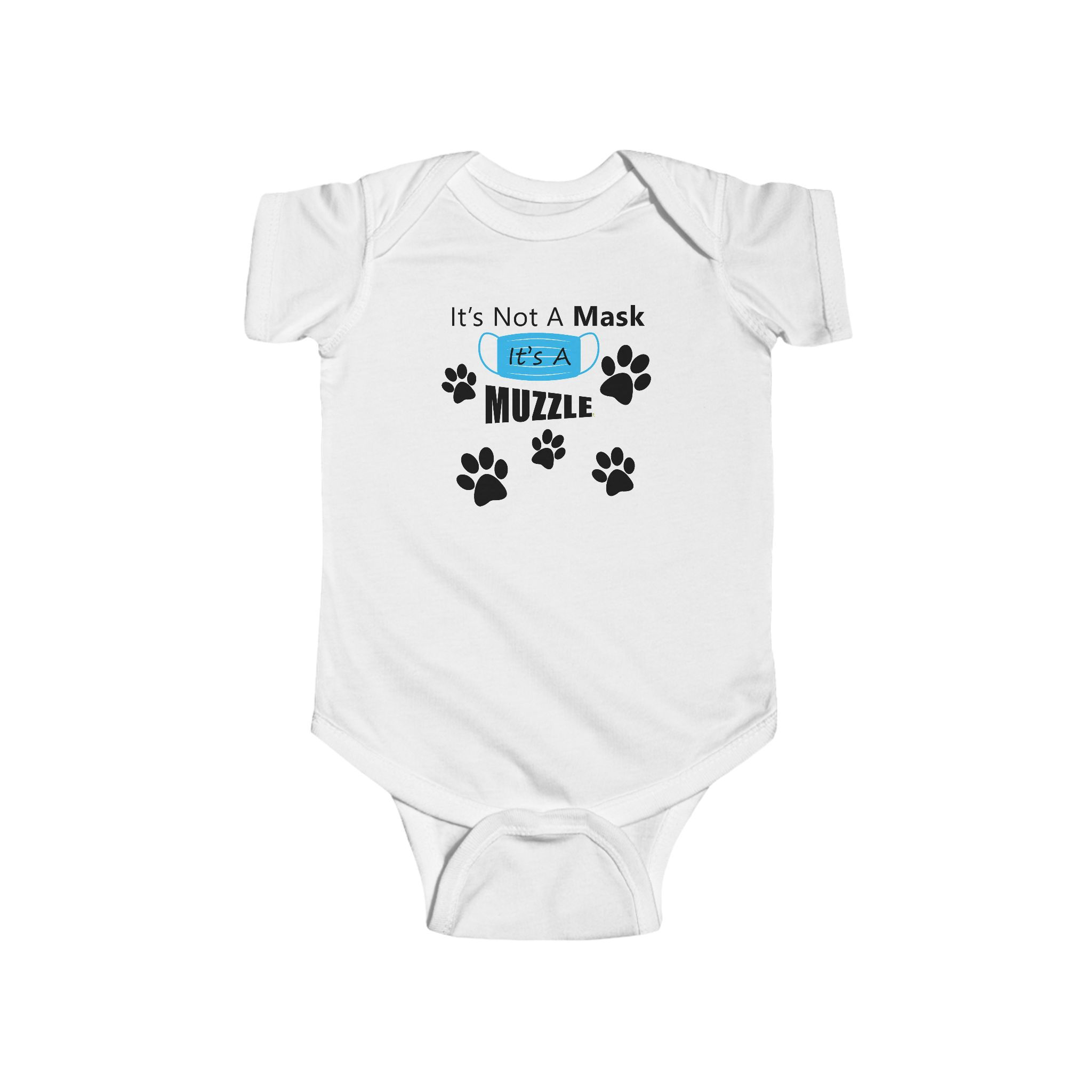 It's a Muzzle Infant Fine Jersey Bodysuit