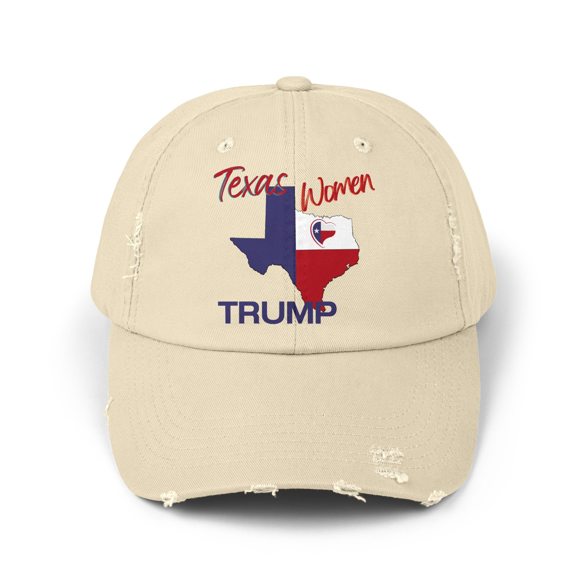 Texas Women Love Trump Women Distressed Cap