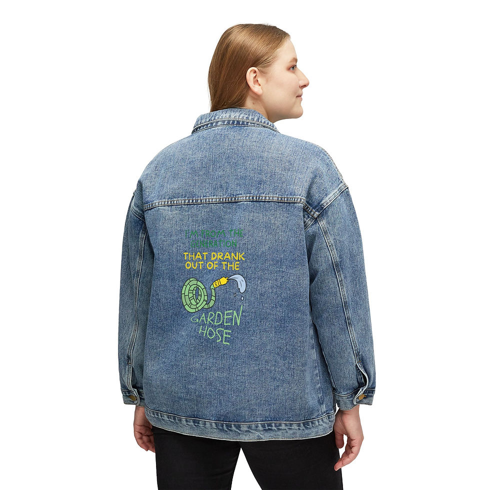 Thumbnail: Garden Hose Generation Women's Denim Jacket