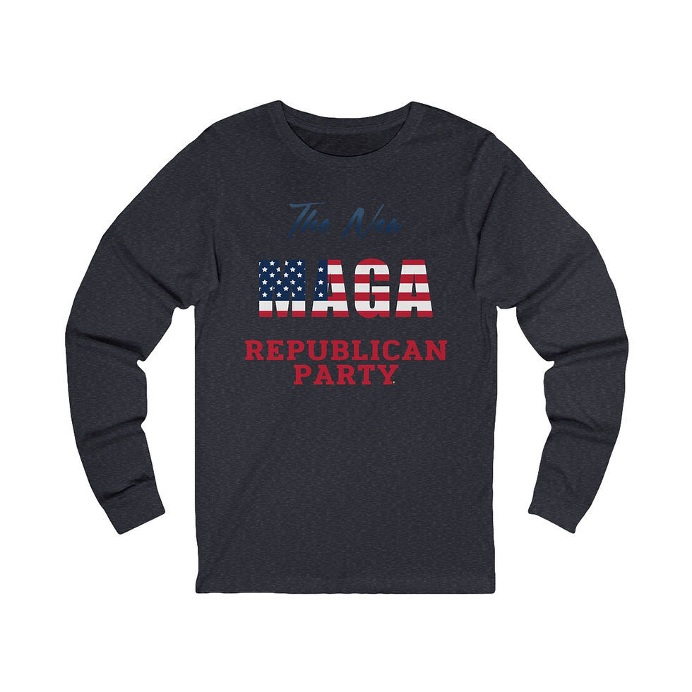 Thumbnail: MAGA Republican Party for Men or Women Jersey Long Sleeve Tee
