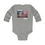 Thumbnail: Trump Is The Wall Infant Long Sleeve Bodysuit