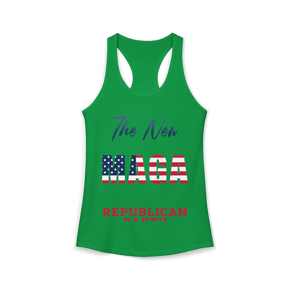 Thumbnail: MAGA Republican Party Women's Ideal Racerback Tank 