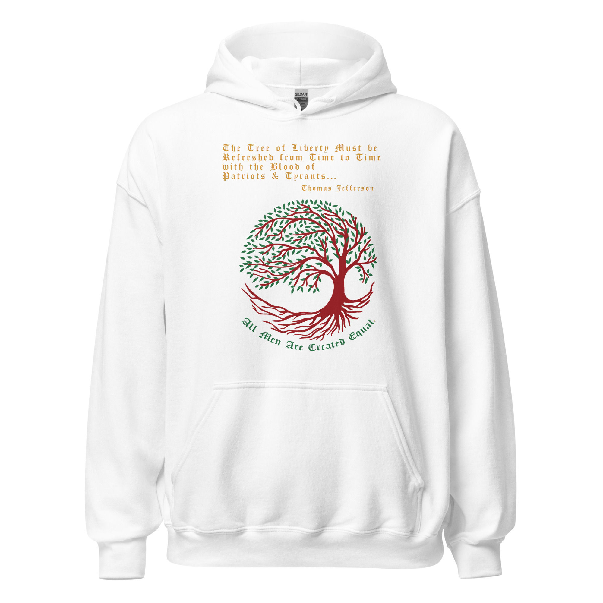Tree of Liberty Hoodie for Men or Women
