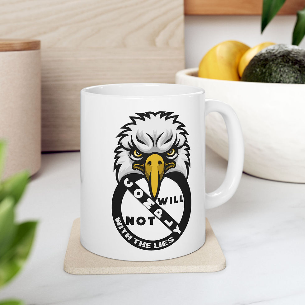 Thumbnail: Will Not Comply Ceramic Mug 11oz