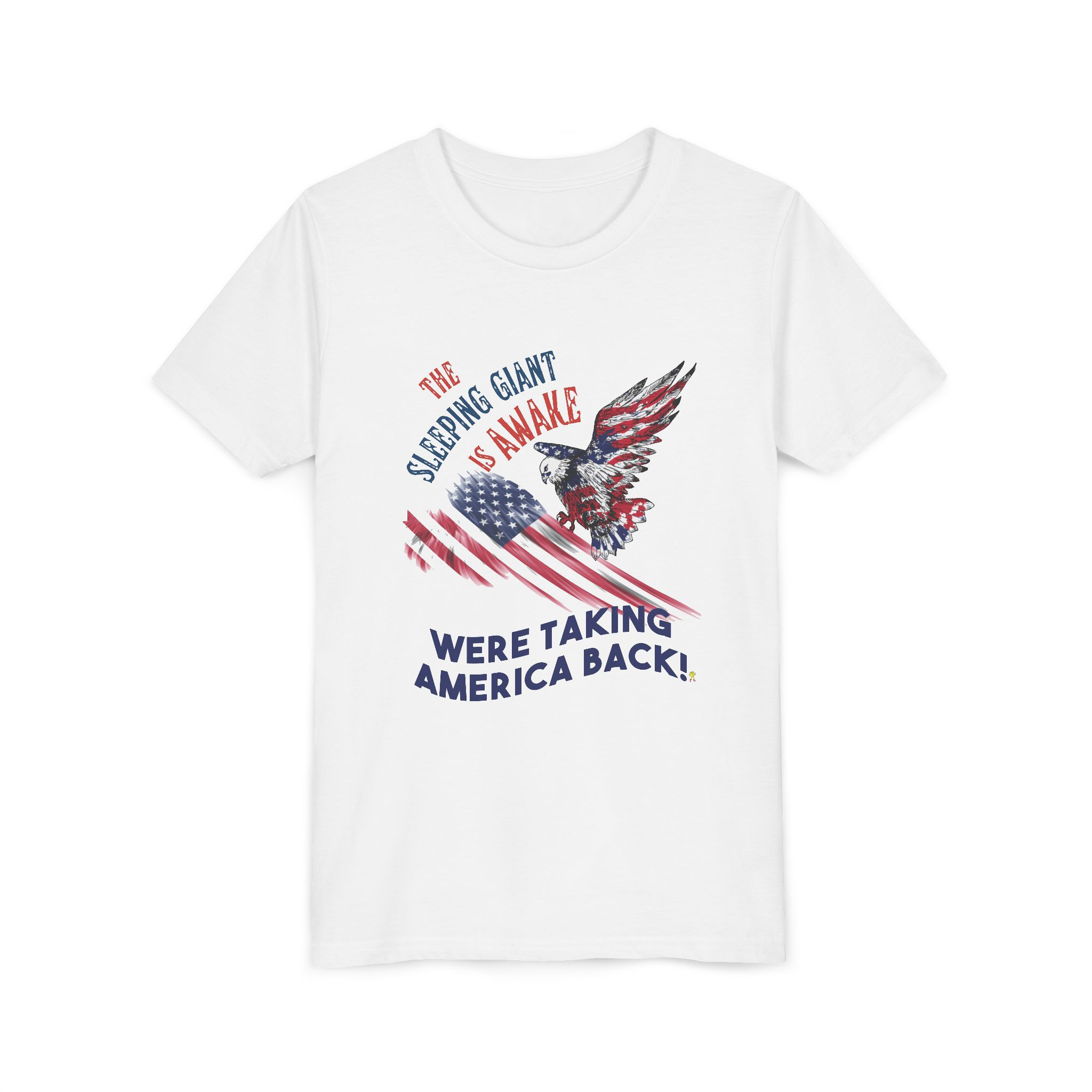 Sleeping Giant Is Awake Youth Short Sleeve T-shirt