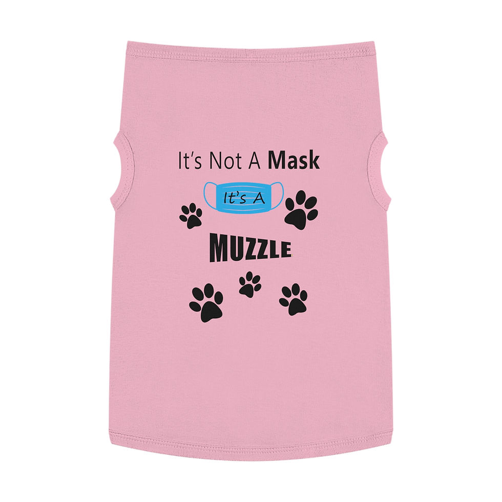 Thumbnail: It's a Muzzle Pet Tank Top