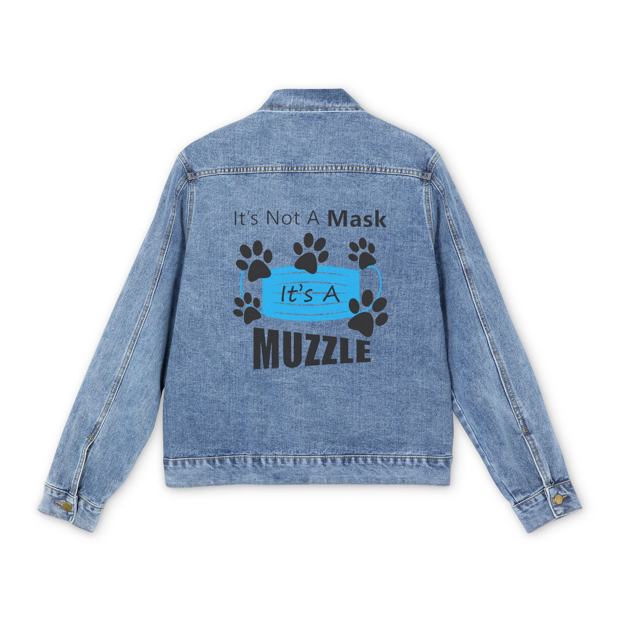 It's A Muzzle Men's Denim Jacket