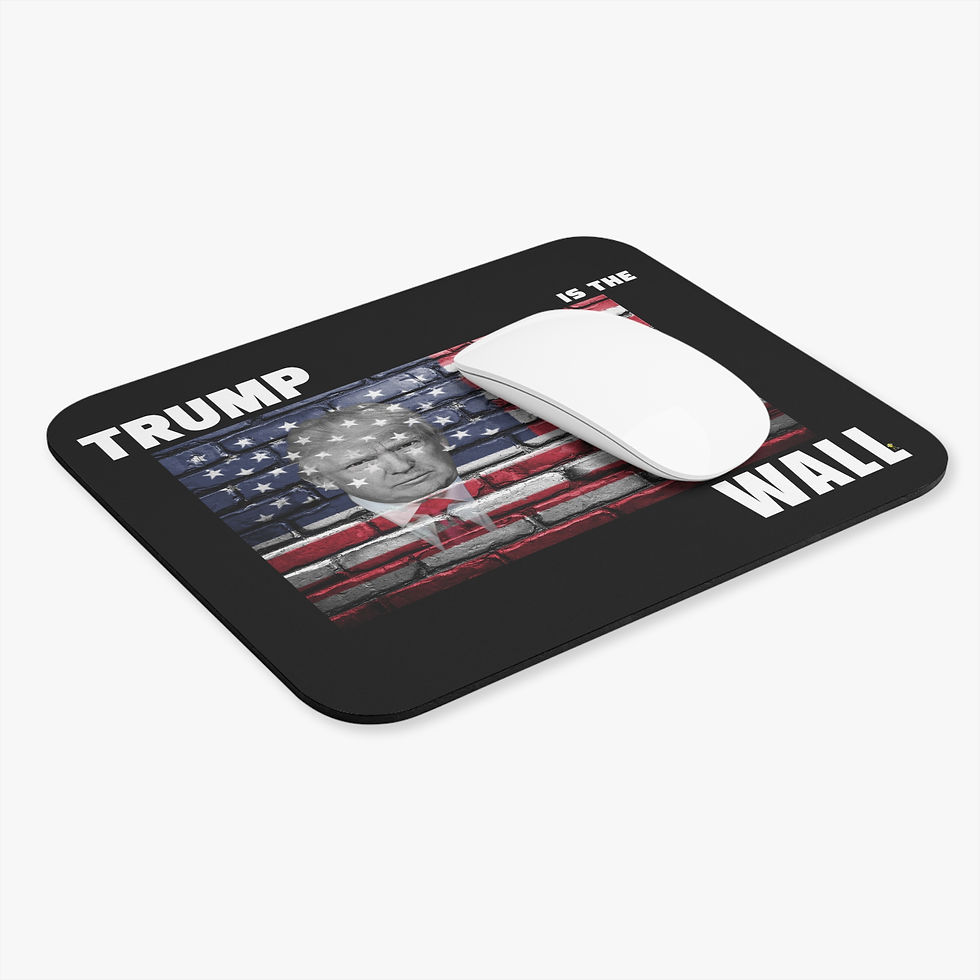 Thumbnail: Trump Is The Wall Mouse Pad (3mm Thick)