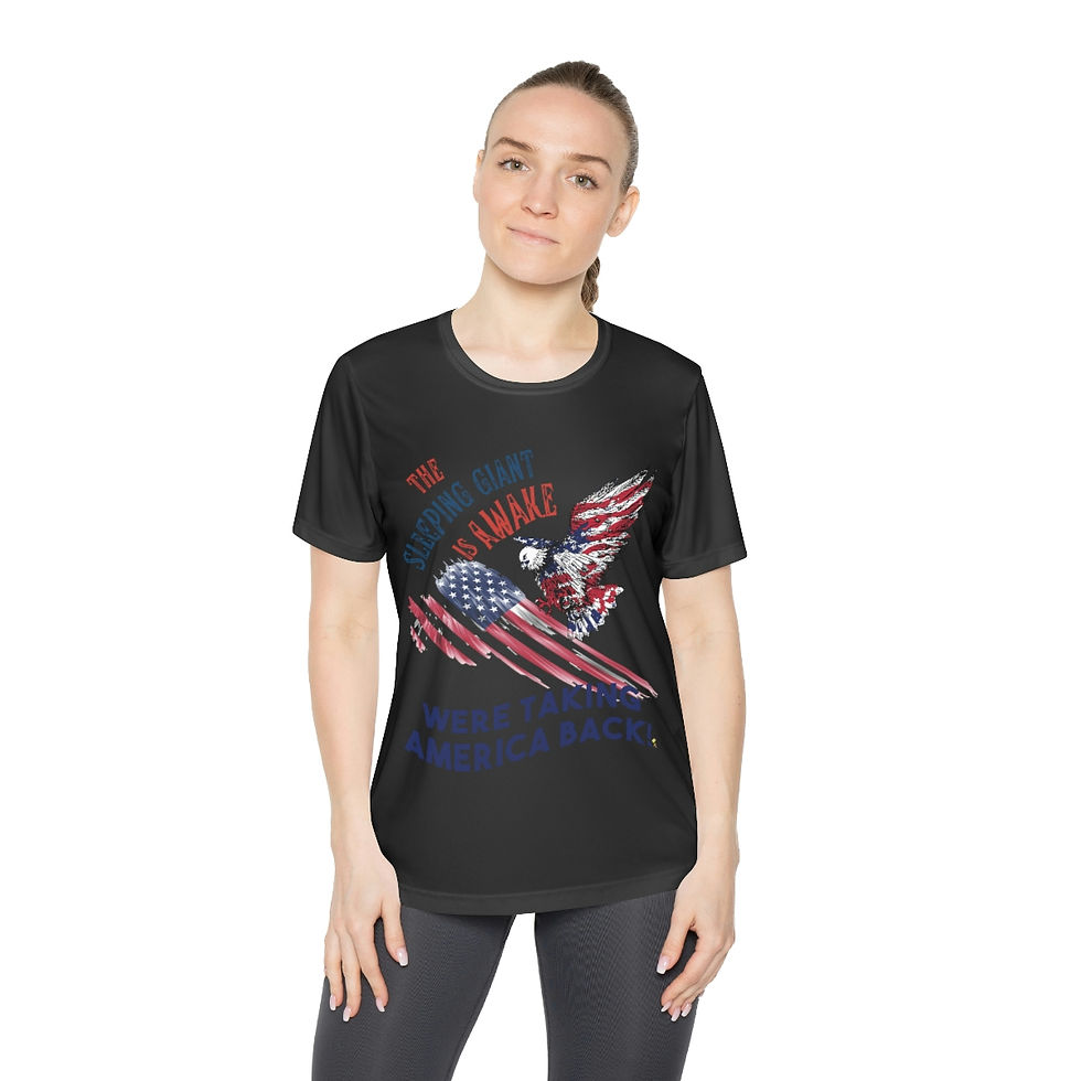 Thumbnail: Sleeping Giant Is Awake Ladies Competitor Tee