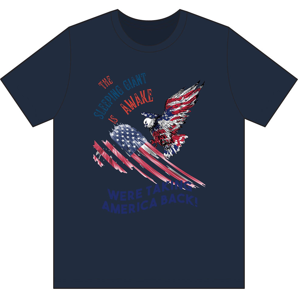 Thumbnail: Sleeping Giant Is Awake Easy Cotton Tee