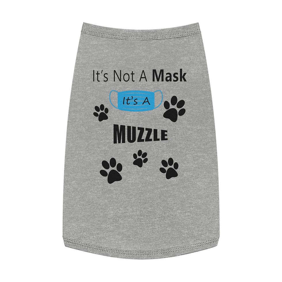 Thumbnail: It's a Muzzle Pet Tank Top