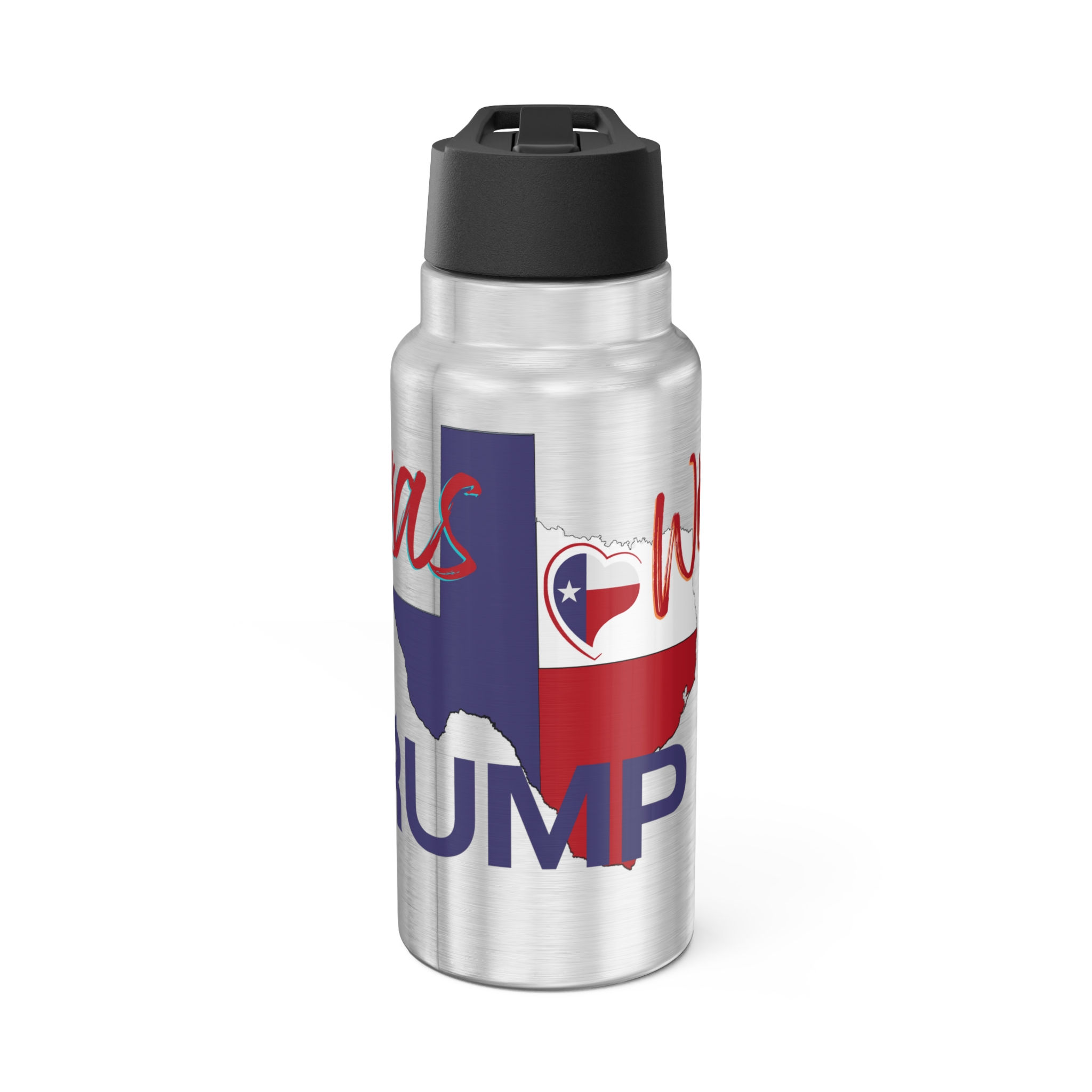 Texas Women Love Trump Stainless Steel Water Bottle