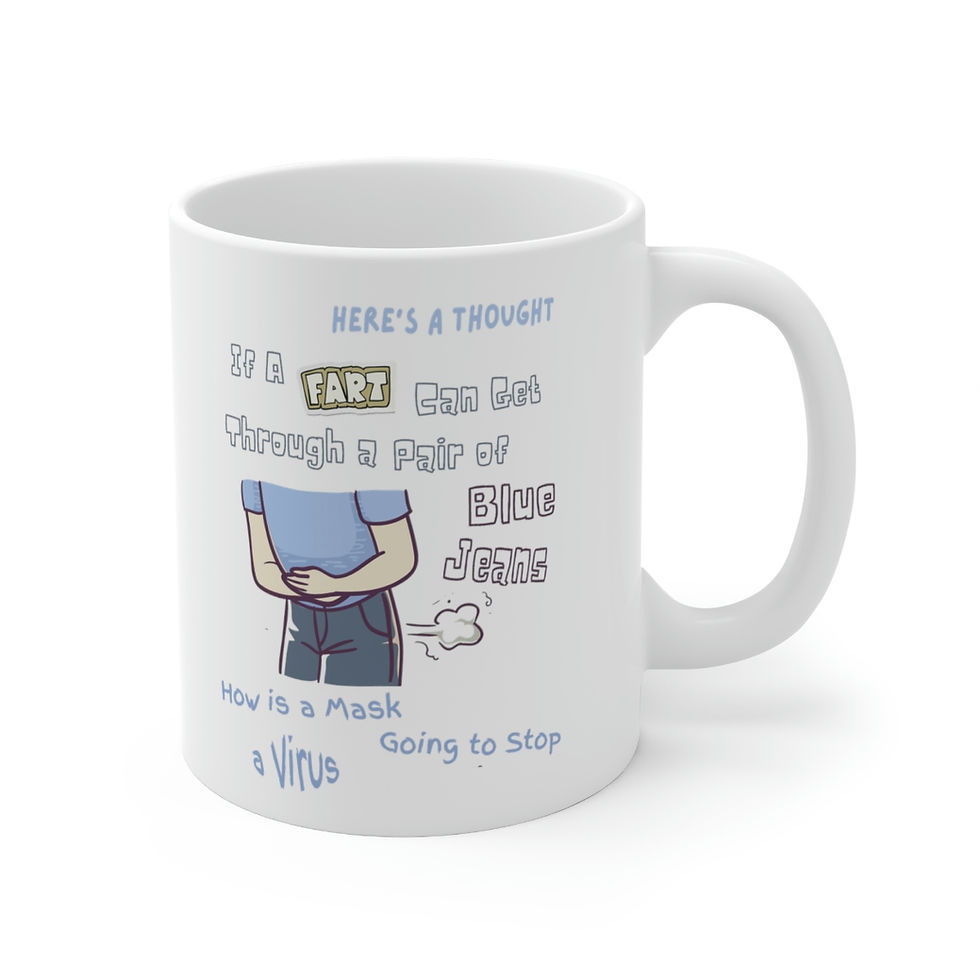 Thumbnail: Fart & Blue Jeans Ceramic Mug 11oz