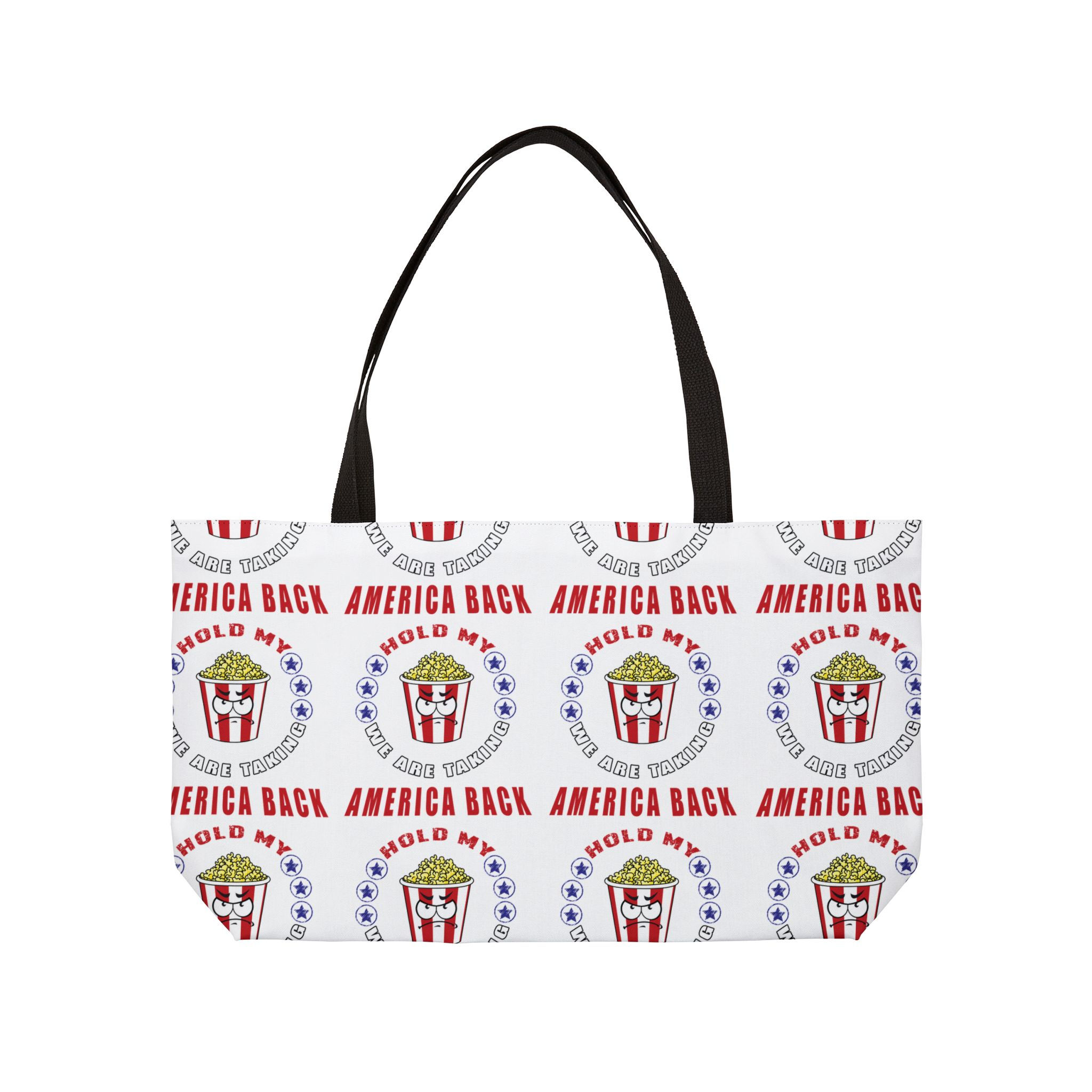Hold My Popcorn Weekender Tote Bag