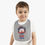 Thumbnail: President Trump God's David 2024 Baby Contrast Trim Jersey Bib