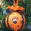 Thumbnail: HP Ornament made w/licensed Harry Potter Halloween fabric/foam ball - 3"