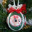 Thumbnail: Rudolf Ornament made w/licensed Rudolf/Clarice fabric/foam ball - 3"