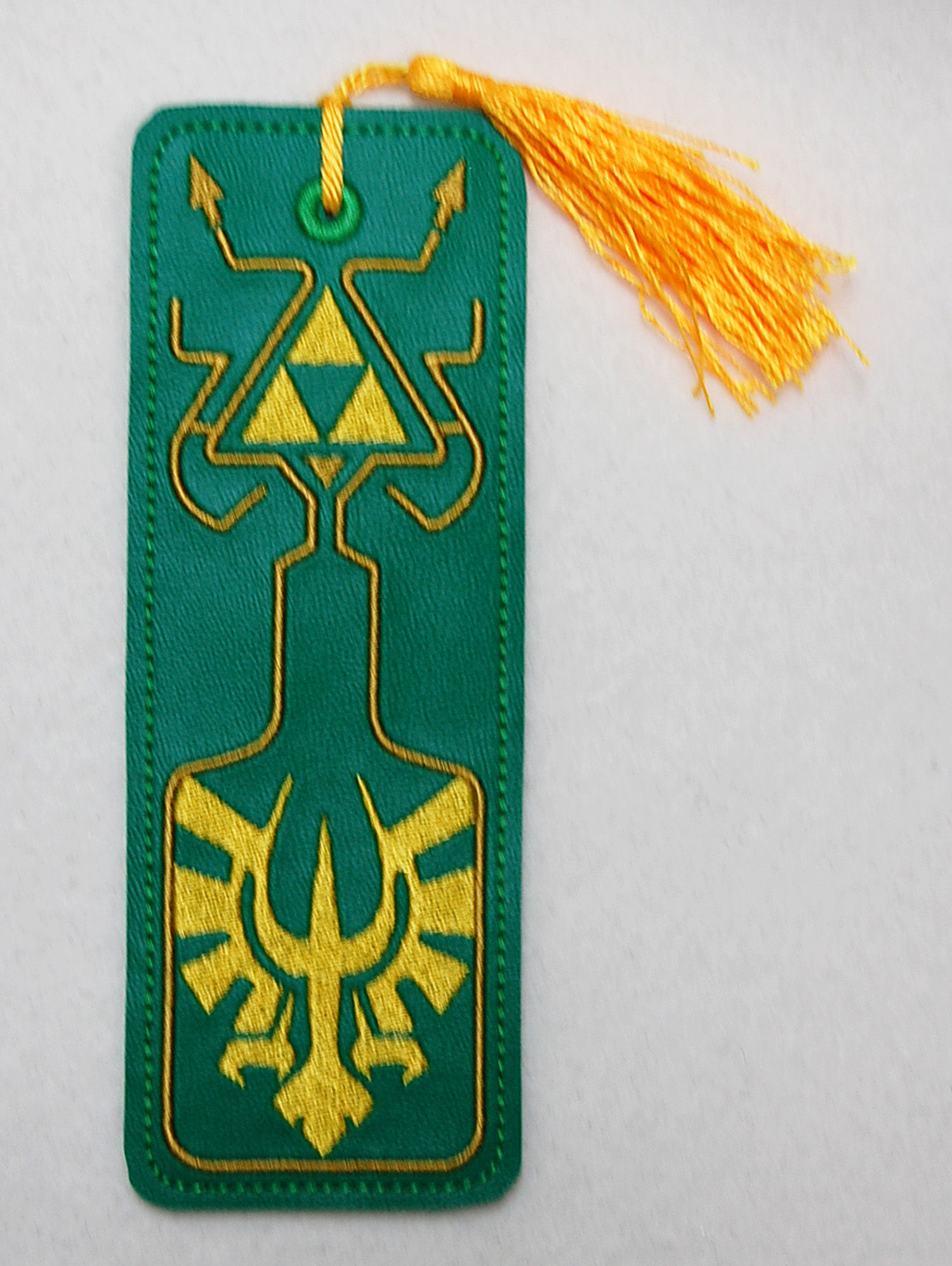 Elf Princess Tale embroidered bookmark