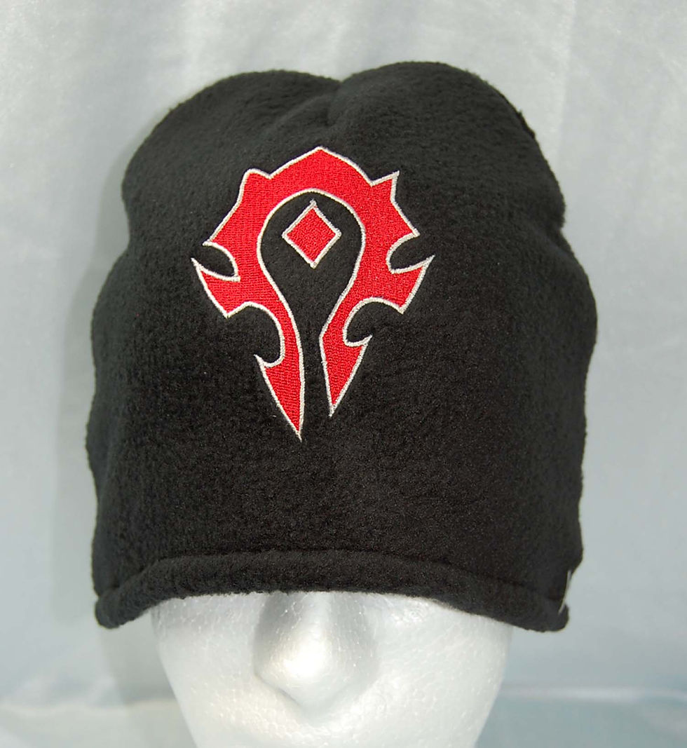 Thumbnail: Video Game Hoard embroidered polar fleece beanie