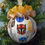 Thumbnail: Star Wars Ornament made w/licensed Star Wars/Mandalorian fabric/foam ball - 4"