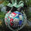 Thumbnail: NBC Ornament made w/licensed Nightmare Before Christmas fabric/styrofoam ball-3"