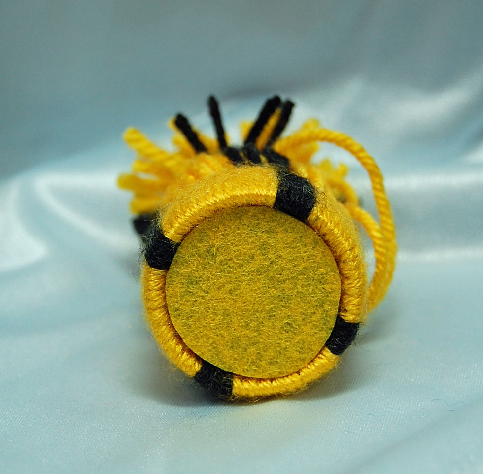 Thumbnail: Wizard House - Badger gold/grey hat ornament/Party favor