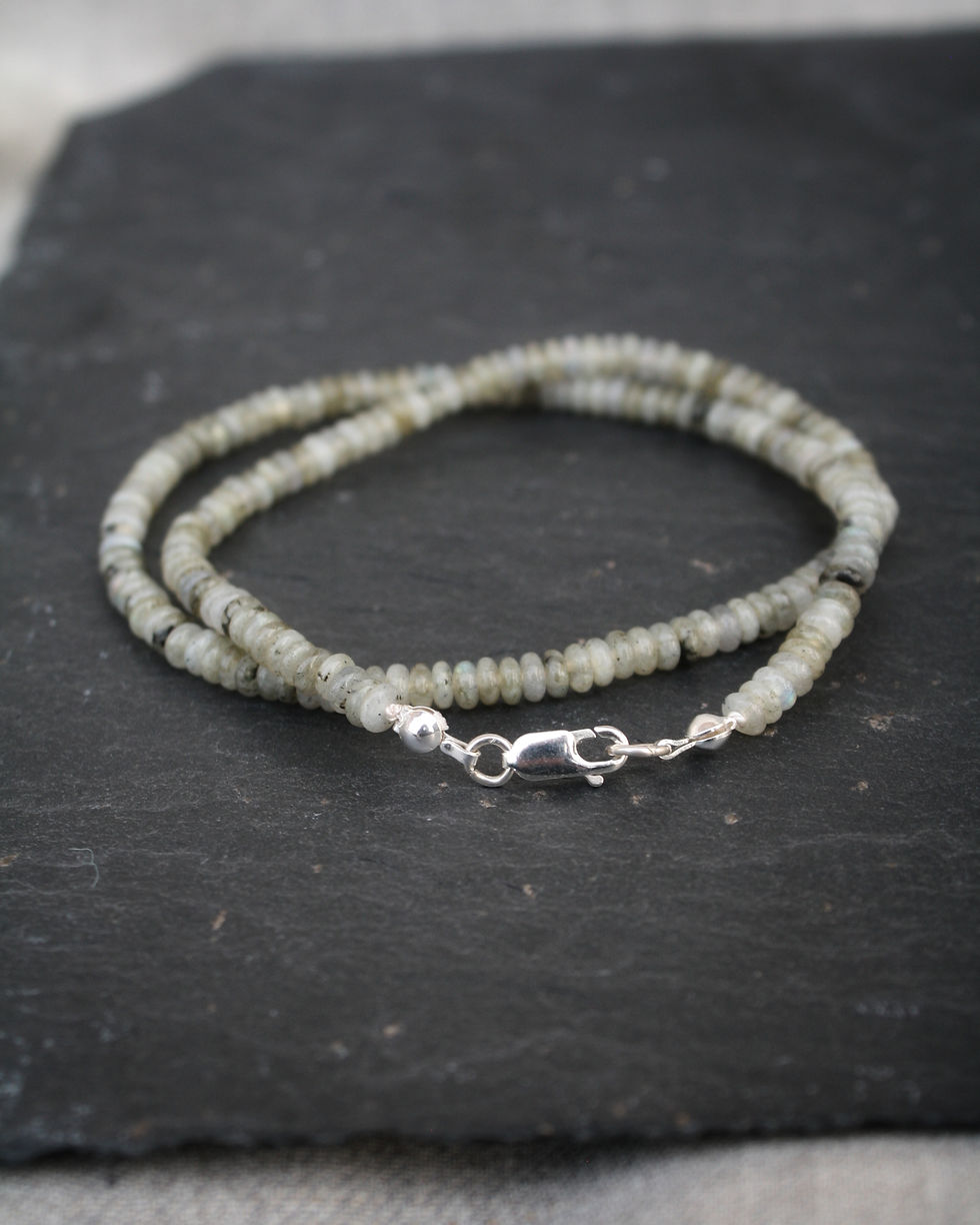 Thumbnail: Labradorite Beaded Necklace