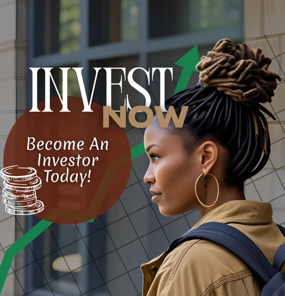 Woman looking at her wealth grow through investing