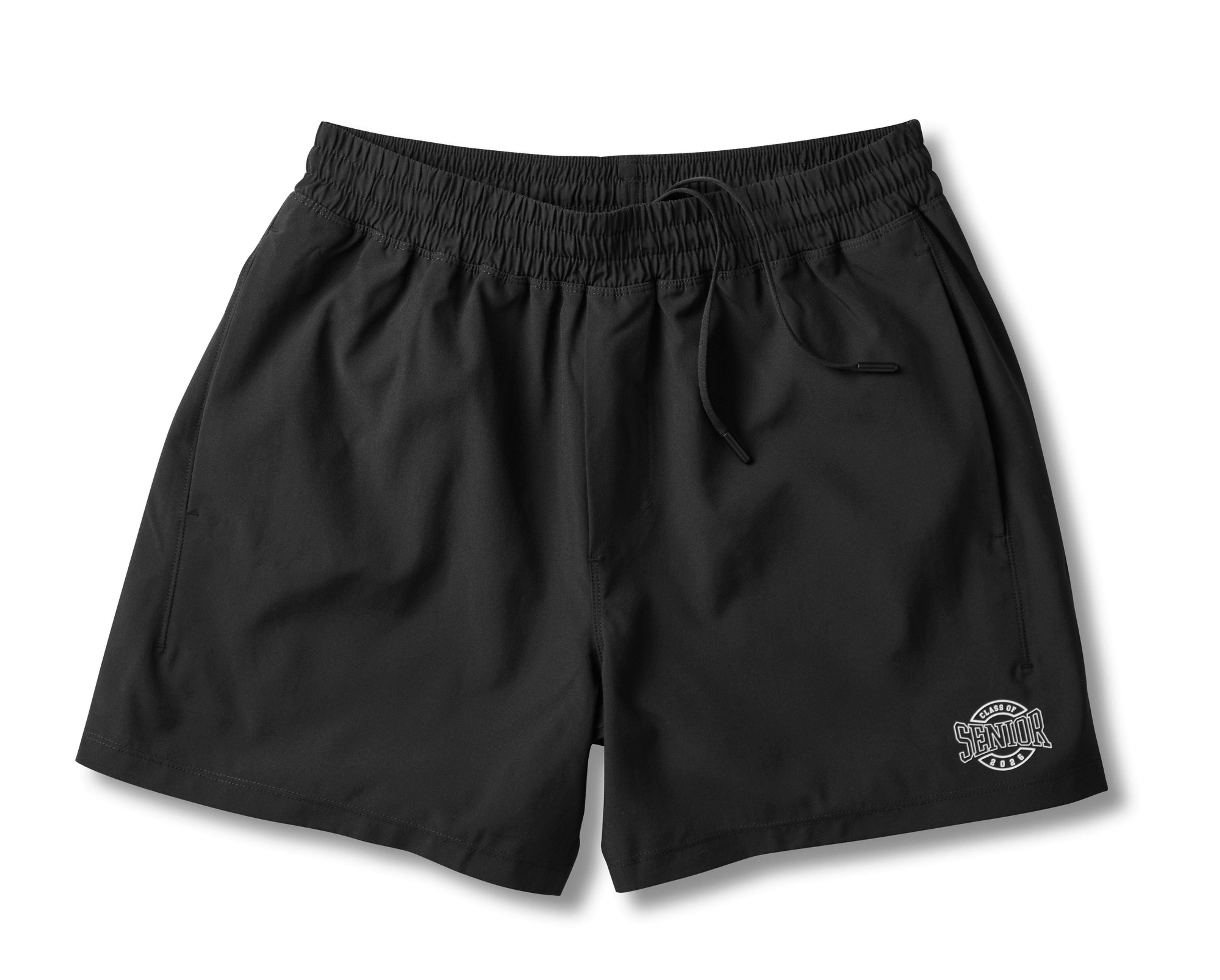 5.5" MESH-DETAILED STRETCH SHORTS