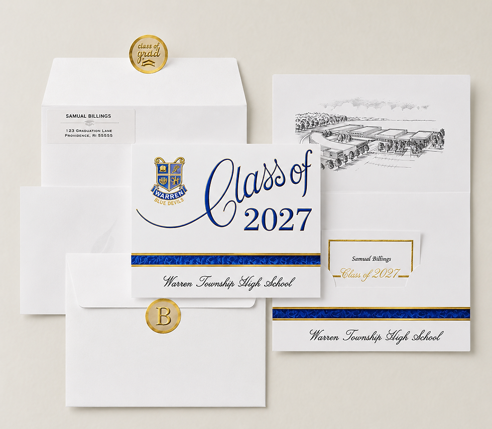 Thumbnail: OFFICIAL SCHOOL ANNOUNCEMENT WITH STANDARD NAME CARD