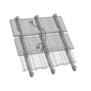 SOLo | Ziegeldach: Solar-Dachintegrationssystem