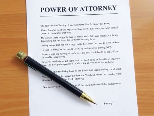 🖋️ Power of Attorney: Giving Someone the Power to Act on Your Behalf