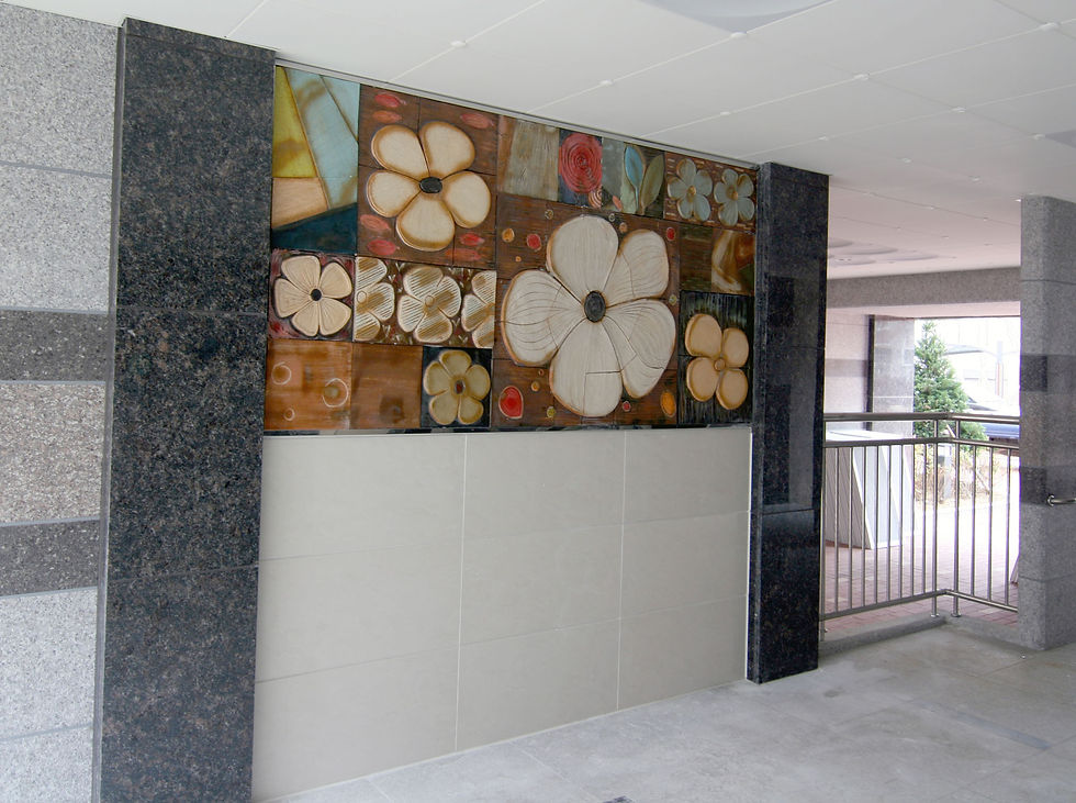 ceramic mural art