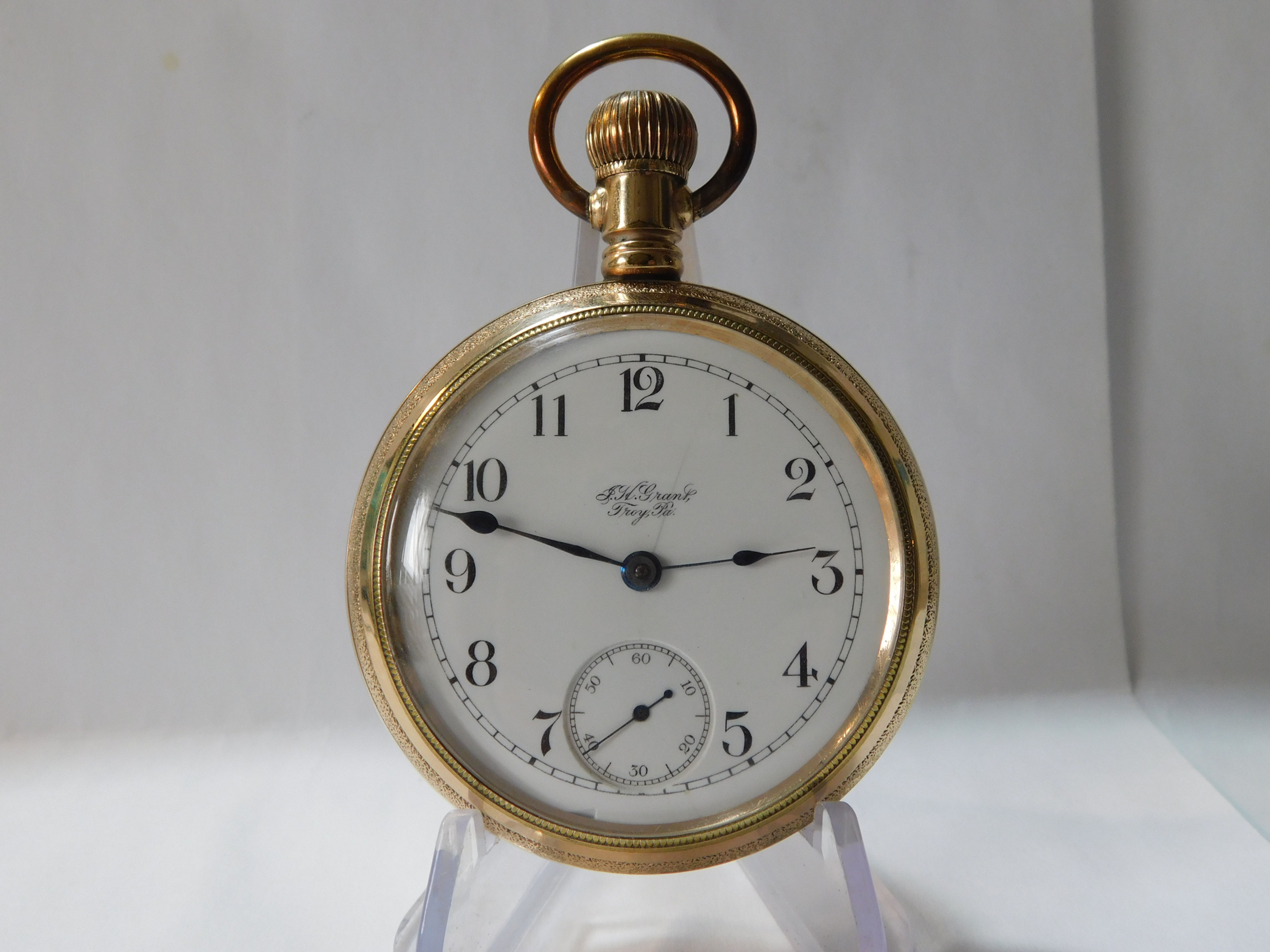 Rare 18s Hamilton 944, 19 jewel Railroader.