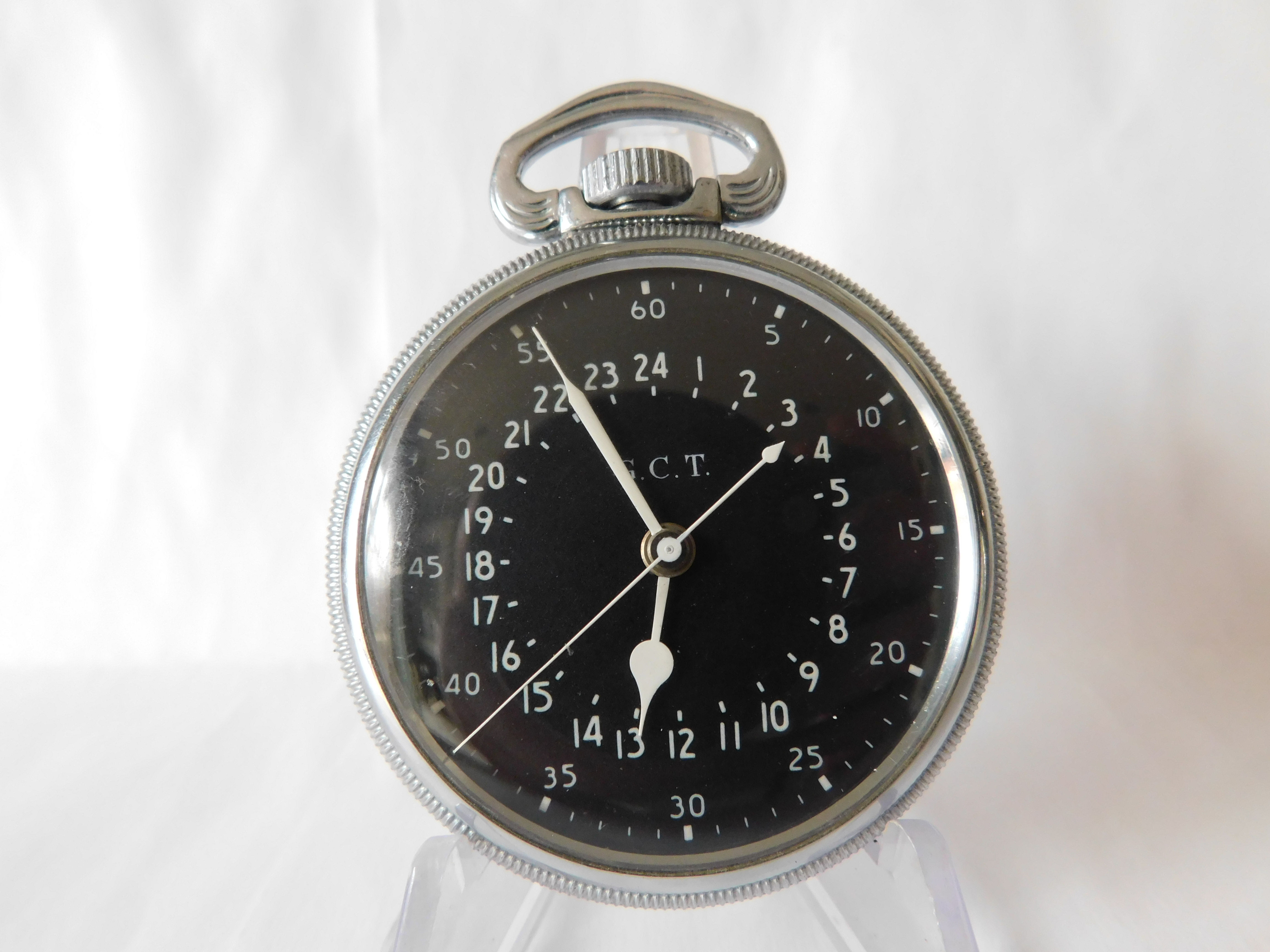 Hamilton 4992B Military pocket watch.