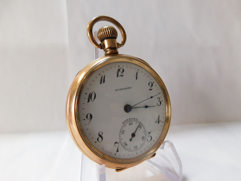 Thumbnail: 16s New York Standard 7 jewel pocket watch. Runs great.